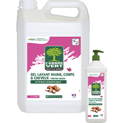 Gels Lavants Mains - Corps - Cheveux / Parfum Argan